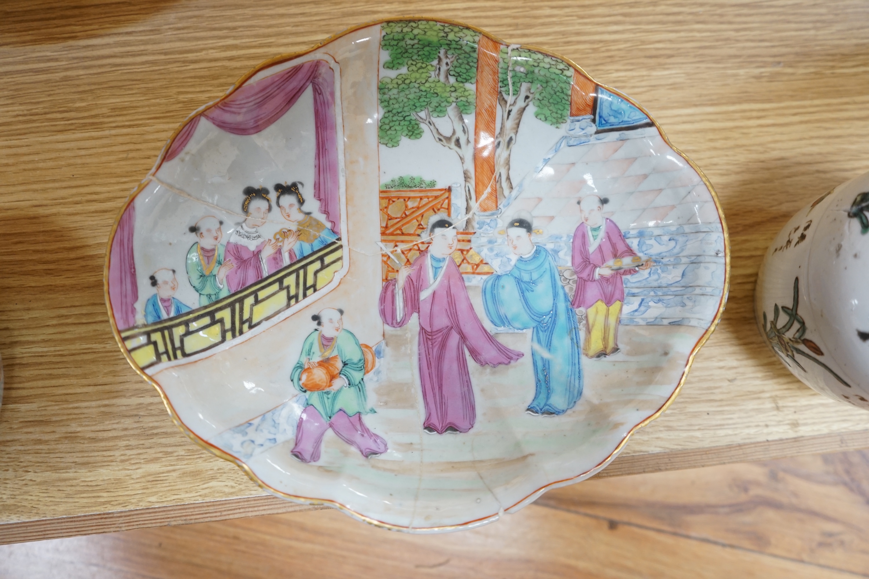 A group of various Chinese and Japanese ceramics etc. Condition - varies